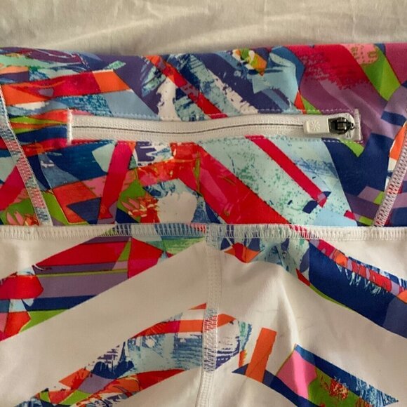 Athleta Womens Multicolor Athleltic Leggings Womens Small - Picture 6 of 6